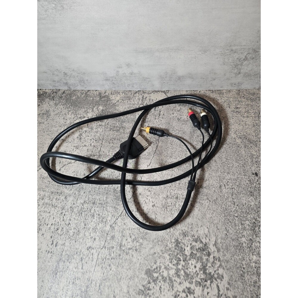 Original Xbox OEM Authentic RCA AV Audio Video Cable Cord TESTED